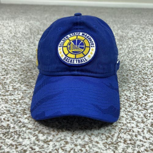 Golden State Warriors Hat Cap Strap Back Mens One Size NBA Basketball New Era
