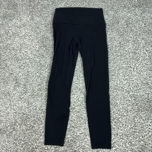 Lululemon Athletica Pants Womens 6 Black High Rise Yoga Leggings Stretch Workout