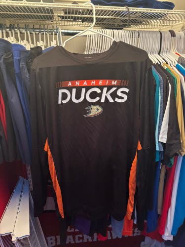 NHL Fanatics Authentic Pro Anaheim Ducks shirt Large