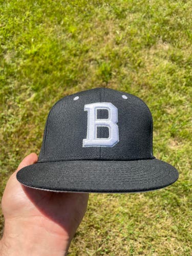 Black Men's bard college raptors 7 1/4 team issued baseball Hat (Used)