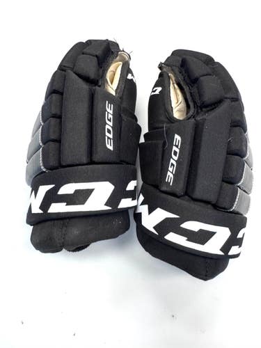 Used CCM EDGE Senior Gloves Black 13" 11860-S000315716
