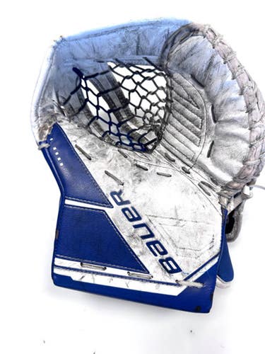 Used Bauer M5 PRO Inter Goalie Catcher White 11860-S000315743