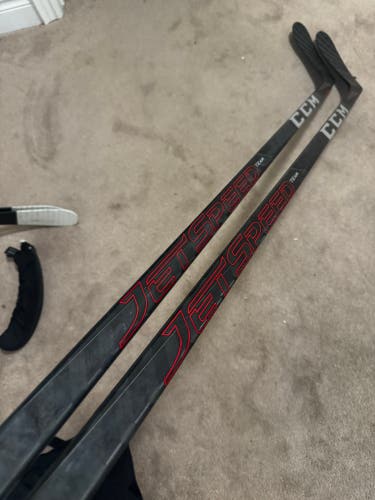 Senior CCM JetSpeed Team Left Hand Hockey Stick P28 75 Flex Pro Stock (New)