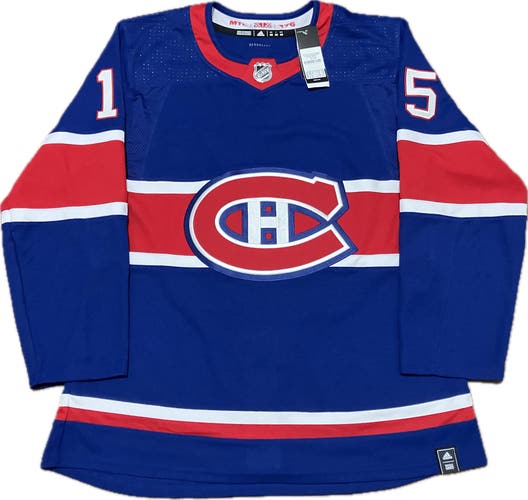NWT Montreal Canadiens Jesperi Kotkaniemi Reverse Retro 1.0 Adidas NHL Hockey Jersey Size 50