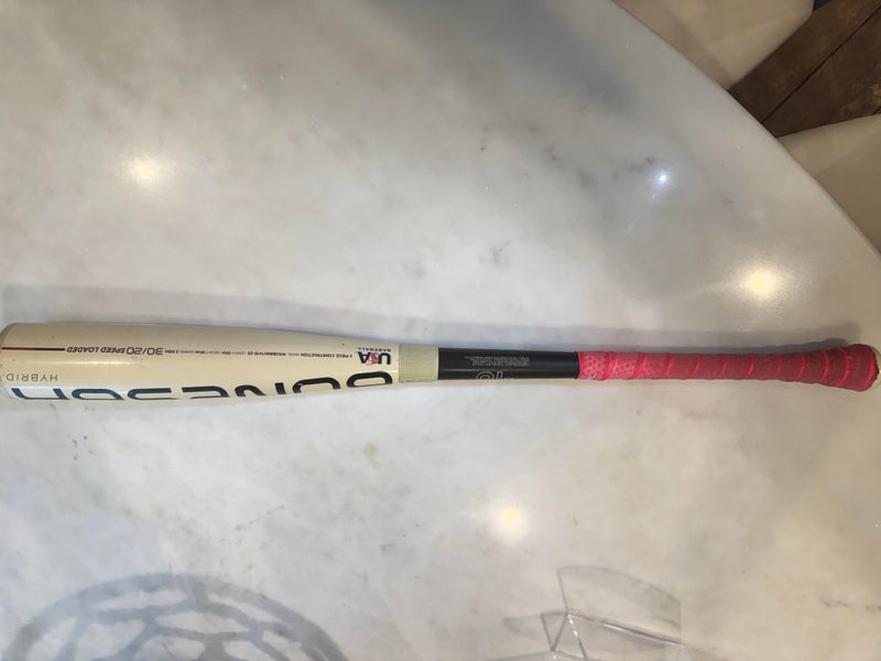 2025 Warstic Bonesaber Hybrid USABat Certified Bat (-10) 20 oz 30" (Used)