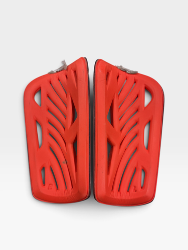 Used Adidas Soccer Shin Guards Adult Orange XS 11847-S000038945