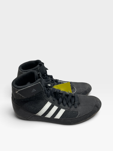 Used Adidas Wrestling Shoes Black Junior 04.5 11847-S000038939