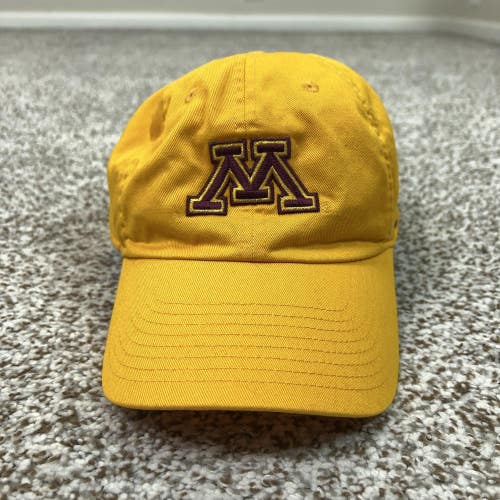 Minnesota Golden Gophers Hat Cap Strap Back Mens One Size Gold NCAA College Nike
