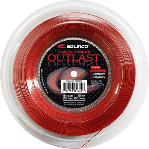 Solinco Outlast Co-Polyester Tennis String Reel 656 ft / 200 m