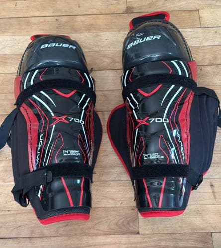 Senior Bauer Vapor X700 14" Shin Pads (Used)