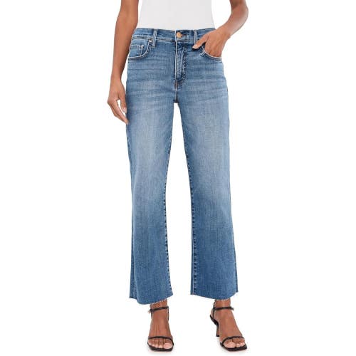 KUT from the Kloth Avery Straight Jeans Women's 6 Blue High Rise Fab Ab GBO3591