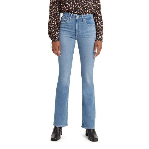 Levi's 725 Jeans Women's 26x32 Blue Denim Stretch High Rise Bootcut Leg GBO3564
