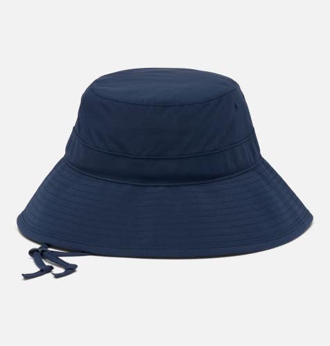 Columbia Diamond Crest Sun Hat Women's Small Collegiate Navy Chin Strap GBO3585