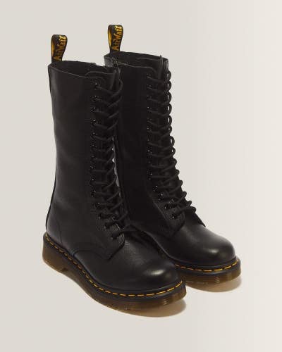 Dr. Martens 1B99 11820008 Woman's US 5 M Black Leather Knee-High Boots Hawk3312