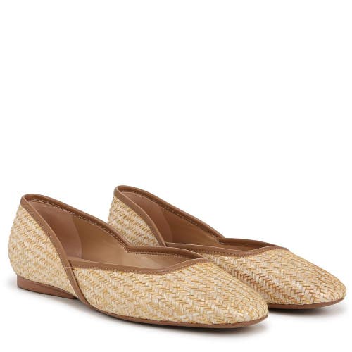 Naturalizer Cody2 Skimmers Flats Women's US 10 B Tan Square Toe Slip On ZOGG3930