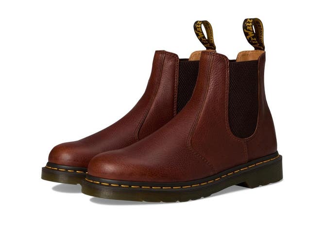 Dr. Martens 2976 R31987253 Boots Men's 7 M Cashew Leather Ankle Chelsea ZOGG3916