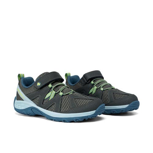 Merrell Ridge Trek MF25AA2 Sneaker Kids Olive Green Trail Running Shoes SHOP762