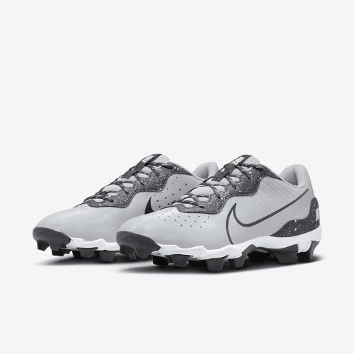 Nike Alpha Huarache 4 Keystone DJ6524-002 Men's 13 Gray Baseball Cleats MEW2504
