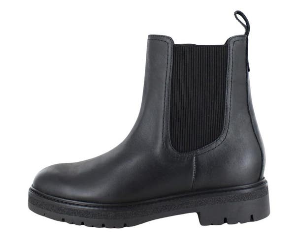 Naot Main Boots Women's US 8 M Black Leather Round Toe Ankle Bootie ZOGG3915