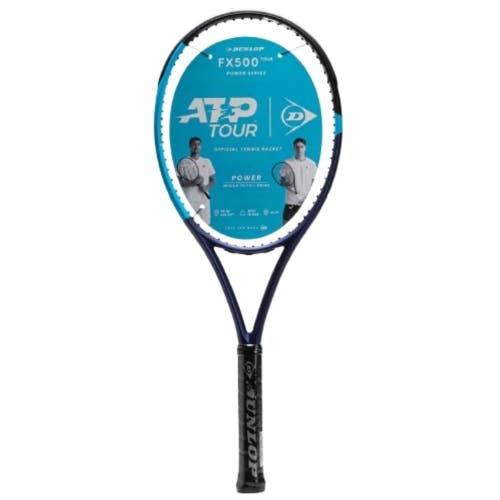 Dunlop Sports FX500 Tour UnStrung Tennis Racket,2026,  Blue/Black V26,