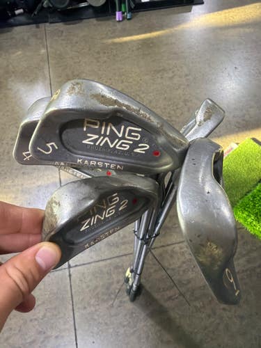 Used Ping ZING 2 RED DOT Mens Iron Set RH 4I-9I 11605-S000226629