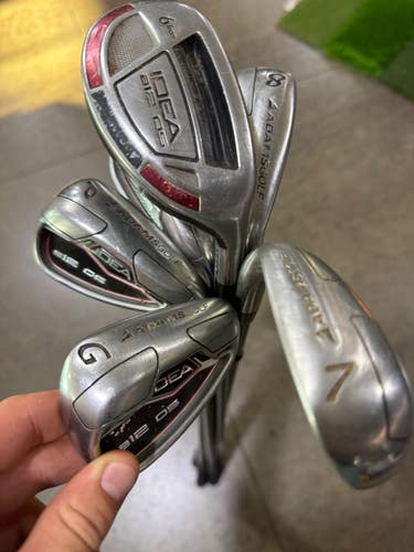 Used Adams Golf IDEA A12 OS Mens Iron Set RH 6I-GW/AW 11605-S000222893