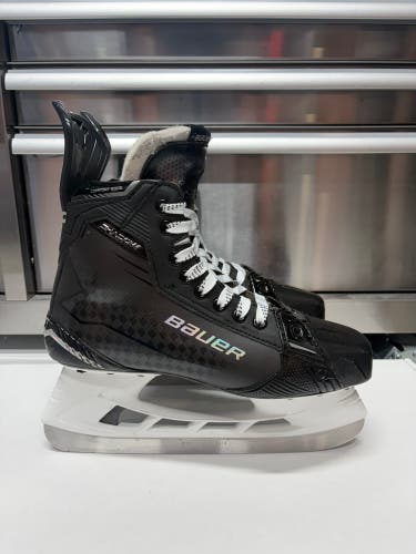 Bauer Shadow Hockey Skates Size 9.5 FIT 2 280mm (Used) TORONTO MAPLE LEAFS Pro Stock