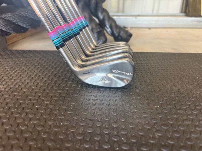 2024 Mizuno Pro 245 Right Handed Iron Set Extra Stiff Flex (7 Clubs) #5 - #9, PW, GW (Used)