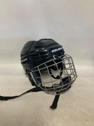 Used Bauer IM5 5.0 Helmet Cage Combo Black SM 11823-S000041859