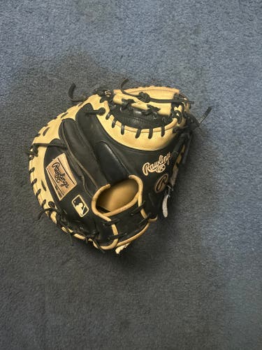 Rawlings Heart of the Hide RH Catcher's Baseball Glove 34" (Used)