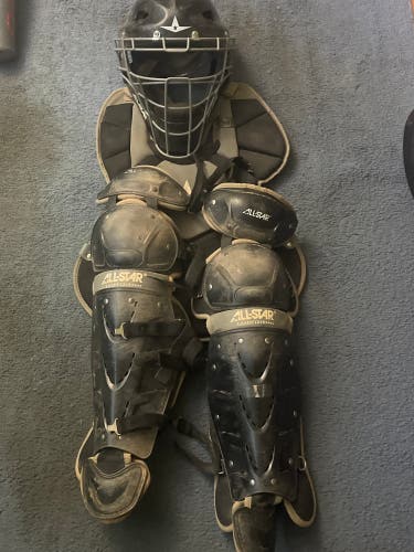 Black/Gray All Star Player's Series Catcher's Set (Used)