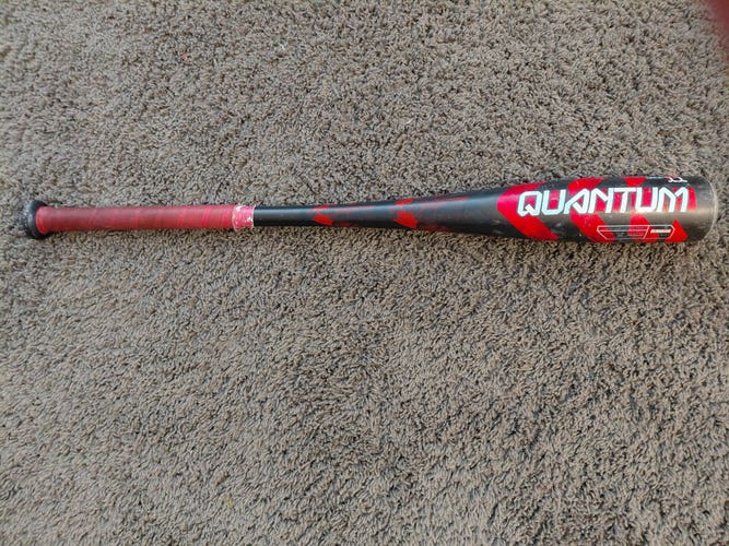 Easton Quantum Alloy USABat Certified Bat (-11) 16 oz 27" (Used), Black/Red