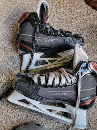 Bauer Vapor 1X Hockey Goalie Skates Regular Width 8.5 (Used)