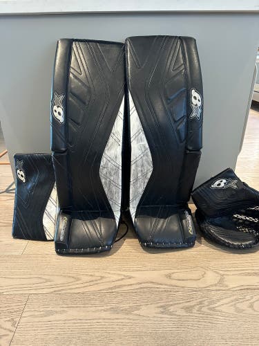 36" Brian's G-Netik Pro IV Regular Goalie Full Set (Used)