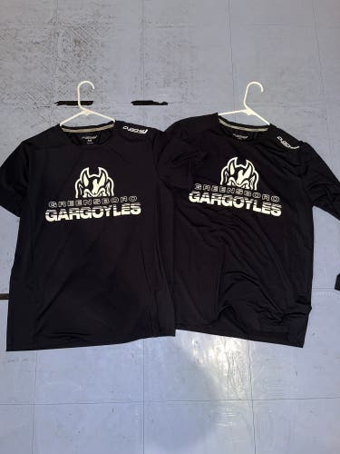 Greensboro Gargoyles ECHL T-Shirts — Sort Sleeve and Long Sleeve (New)
