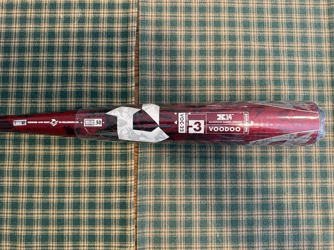 NIW OG FIRST BATCH 2022 DEMARINI VOODOO ONE 33/30 (-3) BBCOR BASEBALL BAT VOC-22