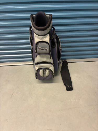 Tommy Armour 845 8-way divider Dual Strap Carry Golf Bag with umbrella slot and rain hood