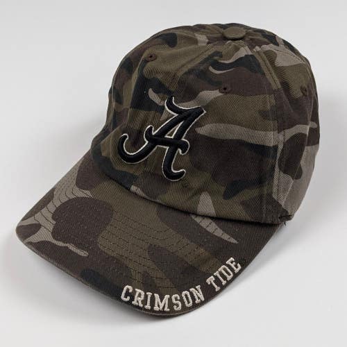 Alabama Crimson Tide Hat Camo Dad Cap NCAA Roll Tide Southern Prep Americana