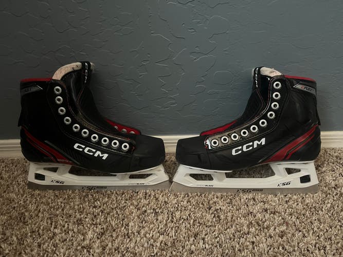 2024 CCM EFlex 6.5 Hockey Goalie Skates 6 (Used)