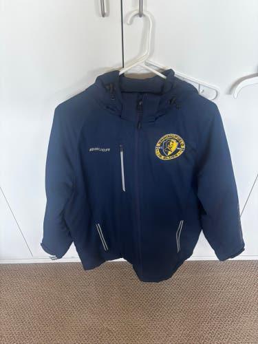 Blue Men's Large Bauer Jacket (Used) nahl Springfield jr blues