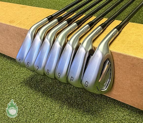 Used RH Mizuno JPX 925 Hot Metal HL Irons 5-PW/GW 60g F3 Regular Graphite Set