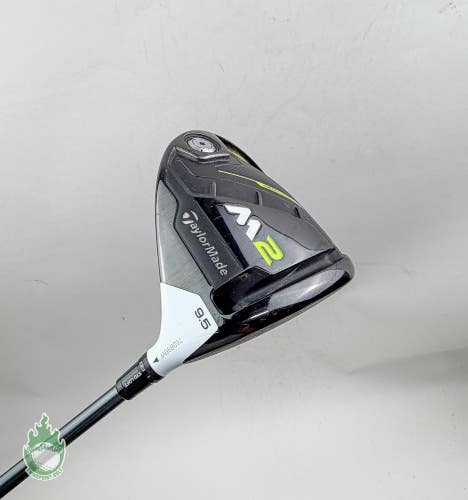 Used RH 2017 TaylorMade M2 Driver 9.5 Pro 56 Stiff Flex Graphite Golf Club