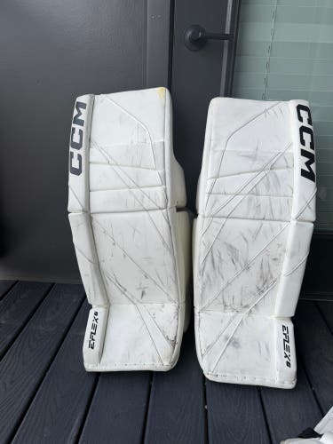 33+1 CCM EFlex 6 Goalie Leg Pads (Used)