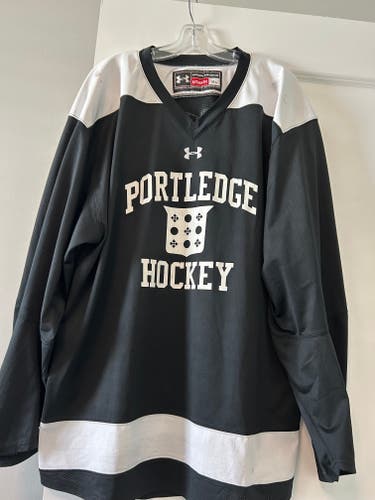 Black/White XL Men's Under Armour Authentic Redline Jersey (lightly used)