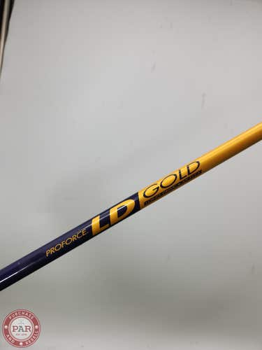 UST MAMIYA PROFORCE LD GOLD DRIVER SHAFT TOUR EXTRA STIFF TM TIP 45" VERYGOOD