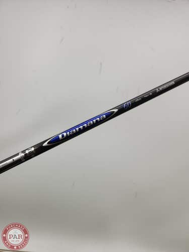 MITSUBISHI DIAMANA S+ 60 DRIVER SHAFT STIFF 64G .335 TIP 43.5" VERYGOOD