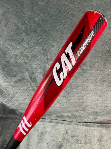 2019 Marucci CAT Composite Bat USSSA Certified (-10) Composite 17 oz 27" (Used)