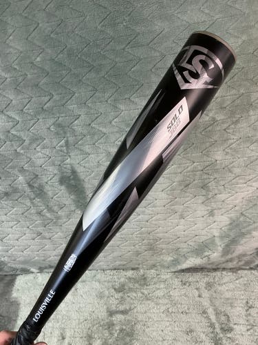 Louisville Slugger Solo Alloy Bat USABat Certified (-10) Alloy 17 oz 27" (Used)