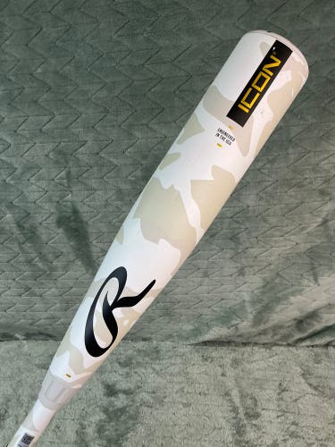 2025 Rawlings Icon Composite Bat USSSA Certified (-10) Composite 17 oz 27" (Used)