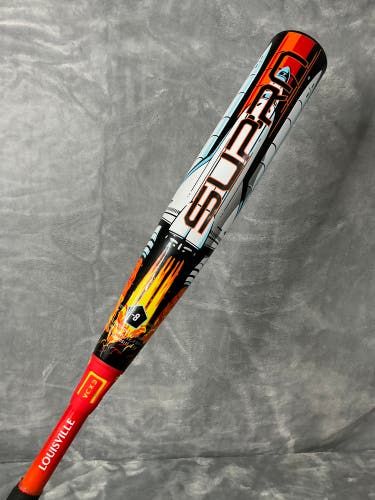 2026 Louisville Slugger Supra Composite Bat USSSA Certified (-8) Composite 22 oz 30" (Used)